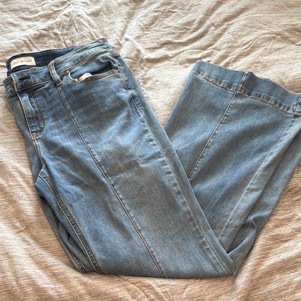 Lane Bryant Light Blue Boot Cut Jeans